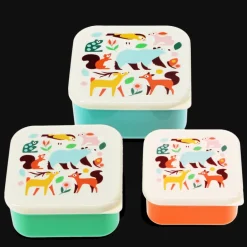 Snack boxes (set of 3) - Woodland