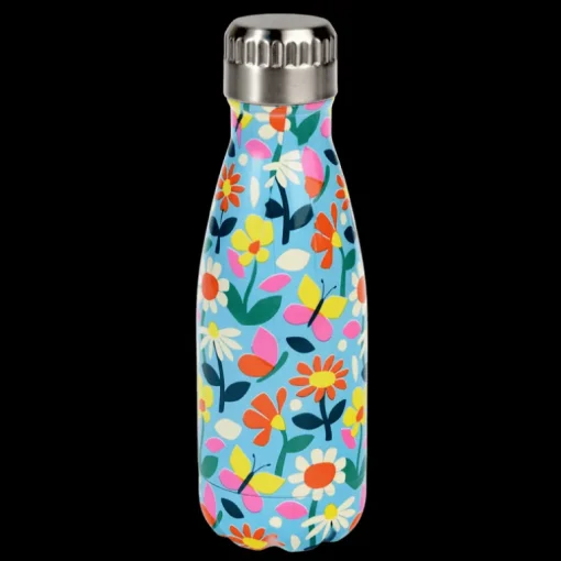 Stainless steel bottle 260ml - Butterfly Garden