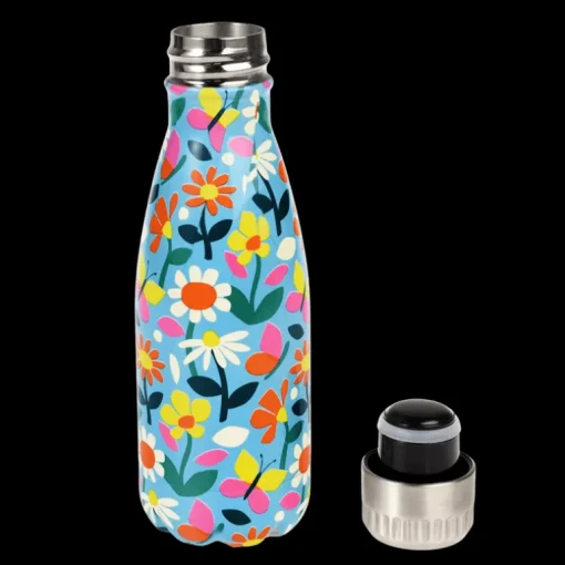 Stainless steel bottle 260ml - Butterfly Garden