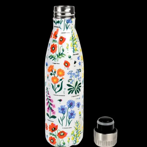 Stainless steel bottle 500ml - Wild Flowers