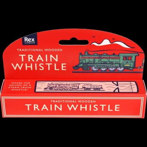 Steam train sound wooden whistle - Classic