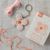 Stitch your own wooden keyring - Daisy