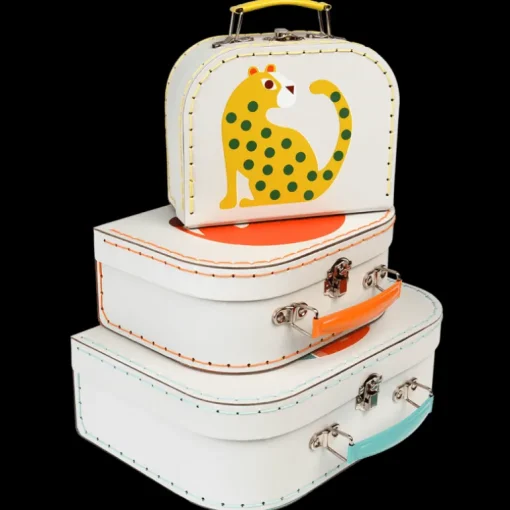 Storage cases (set of 3) - Wild Wonders Animals