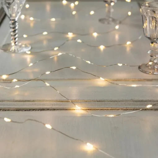 String of LED lights (3 metres) - Warm glow