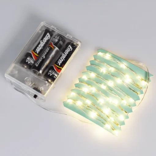 String of LED lights (3 metres) - Warm glow