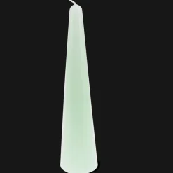 Tall cone candle - Mint green