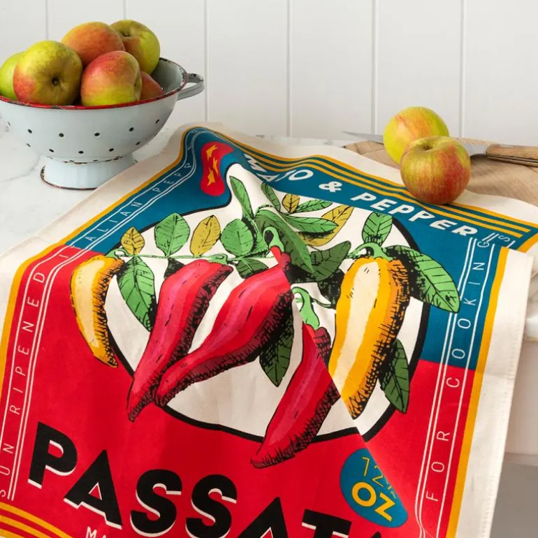 Tea towel - Vintage Passata