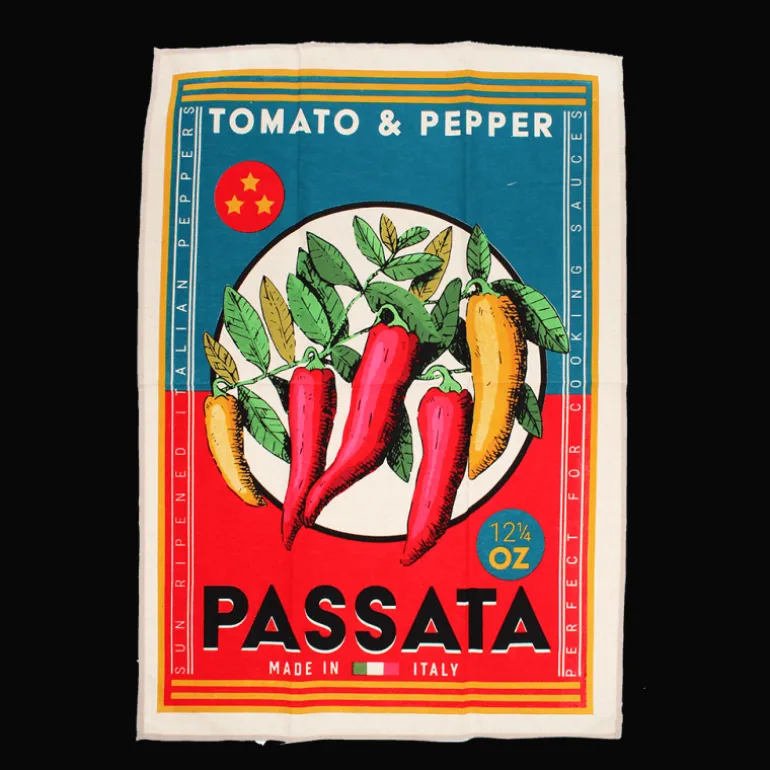 Tea towel - Vintage Passata