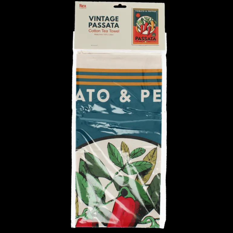 Tea towel - Vintage Passata