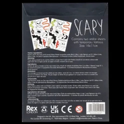 Temporary tattoos - Scary