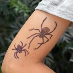 Temporary tattoos - Spiders