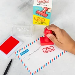 Top Secret stamp and ink set - Secret Agent