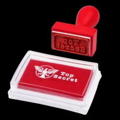 Top Secret stamp and ink set - Secret Agent