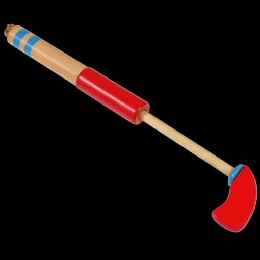 Traditional wooden pop-gun