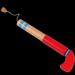 Traditional wooden pop-gun