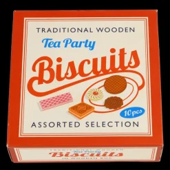 Traditional wooden toy - Biscuits with numbers
