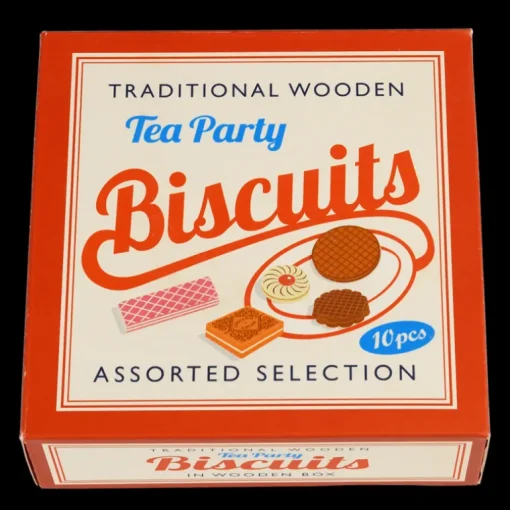 Traditional wooden toy - Biscuits with numbers