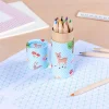 Tube of colouring pencils - Woodland Creatures