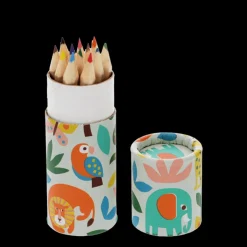 Tube of colouring pencils - Wild Wonders