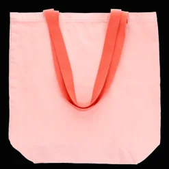 Two-tone cotton tote bag - Pink