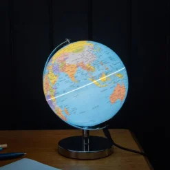 USB world globe light (14.2cm) - Classic