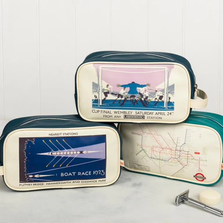 Wash bag - TfL Heritage Tube Map