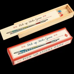 Wooden pick up sticks game