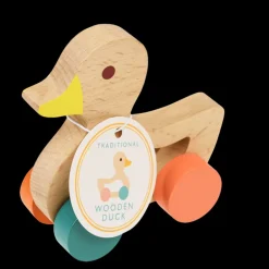 Wooden push along toy - Duck