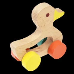 Wooden push along toy - Duck