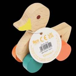 Wooden push along toy - Duck