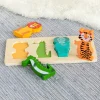 Wooden puzzle - Colourful Creatures