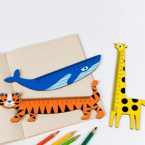Wooden ruler - Tiger