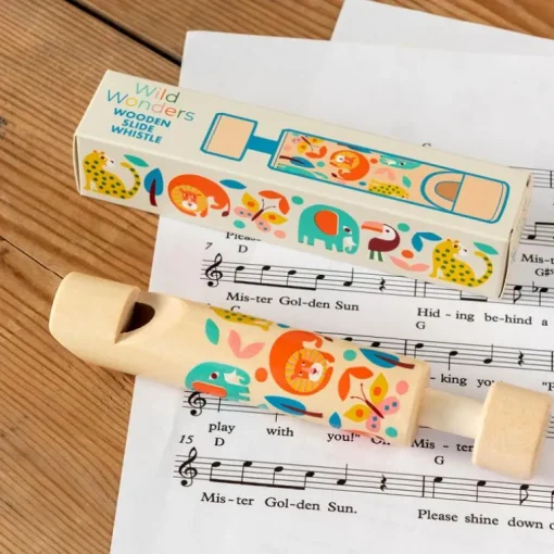 Wooden slide whistle - Wild Wonders