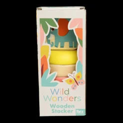 Wooden stacker - Wild Wonders