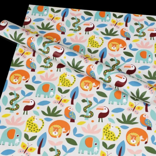 Wrapping paper (5 sheets) - Wild Wonders