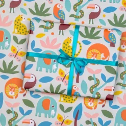 Wrapping paper (5 sheets) - Wild Wonders