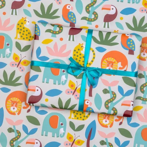 Wrapping paper (5 sheets) - Wild Wonders